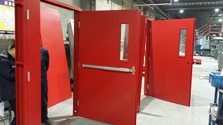 UL Certified Fire rated door for Factories &Commercial buildings