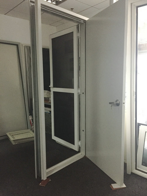 Securty Screen Mesh Door for Inward Door