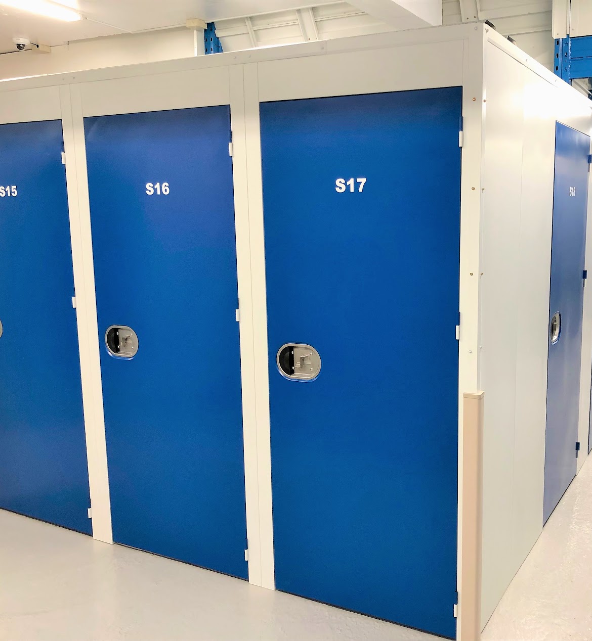 Flat Finish Self-Storage Units