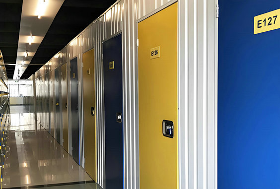 Corrugated Style Self-Storage Units
